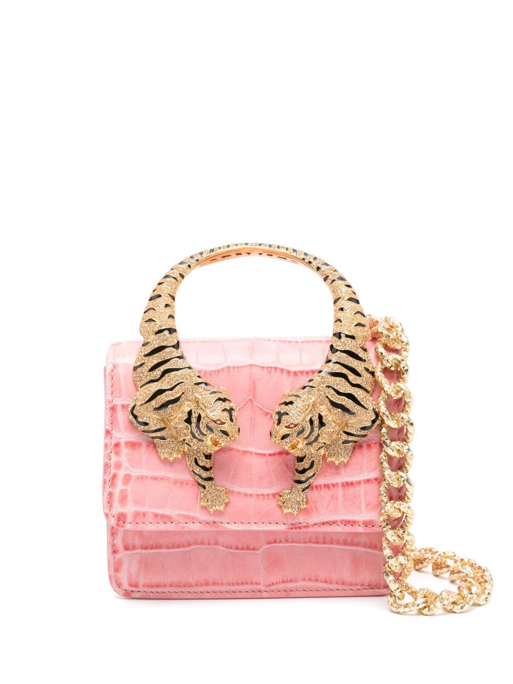 Borsa a mano Roar piccola Roberto Cavalli SKB025PZ975 02505CYCLAMEN Roberto Cavalli 