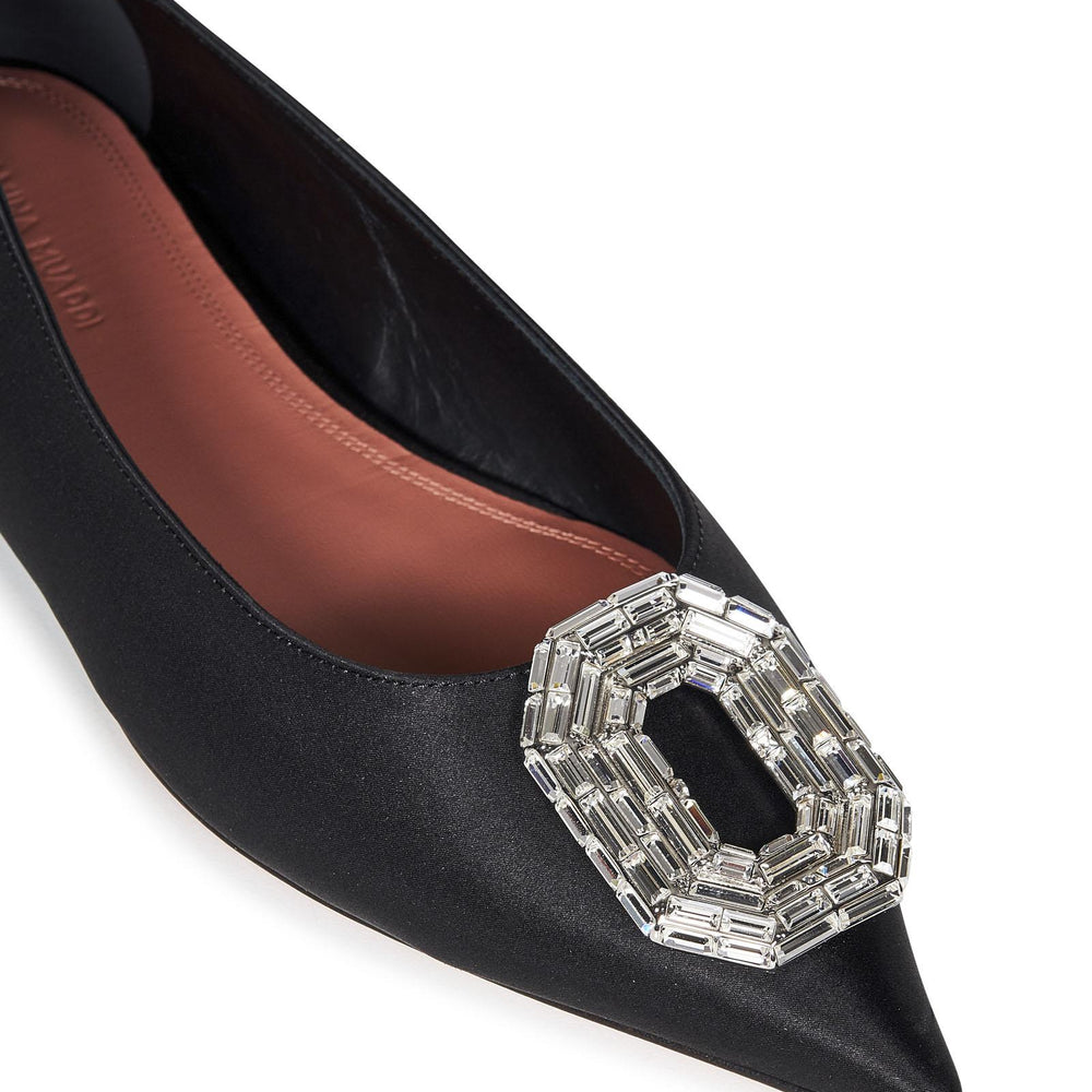 
                  
                    Ballerine Camelia Flat Amina Muaddi CAMELIAFLAT BLACK Amina Muaddi 
                  
                