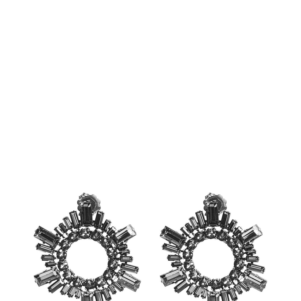 Orecchini MINI BEGUM Amina Muaddi MINIBEGUMEARRINGS BLACK Amina Muaddi 
