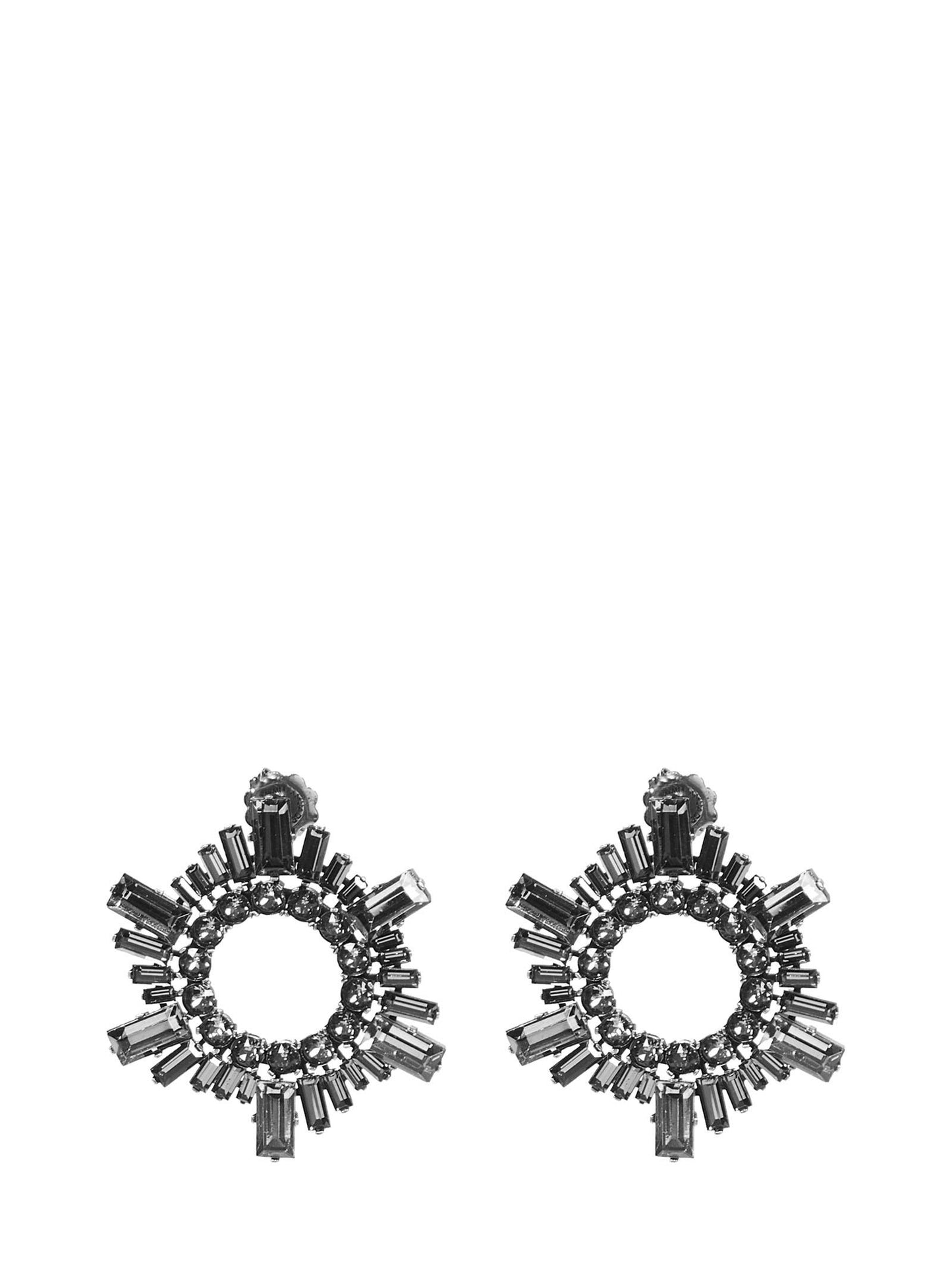 Orecchini MINI BEGUM Amina Muaddi MINIBEGUMEARRINGS BLACK Amina Muaddi 