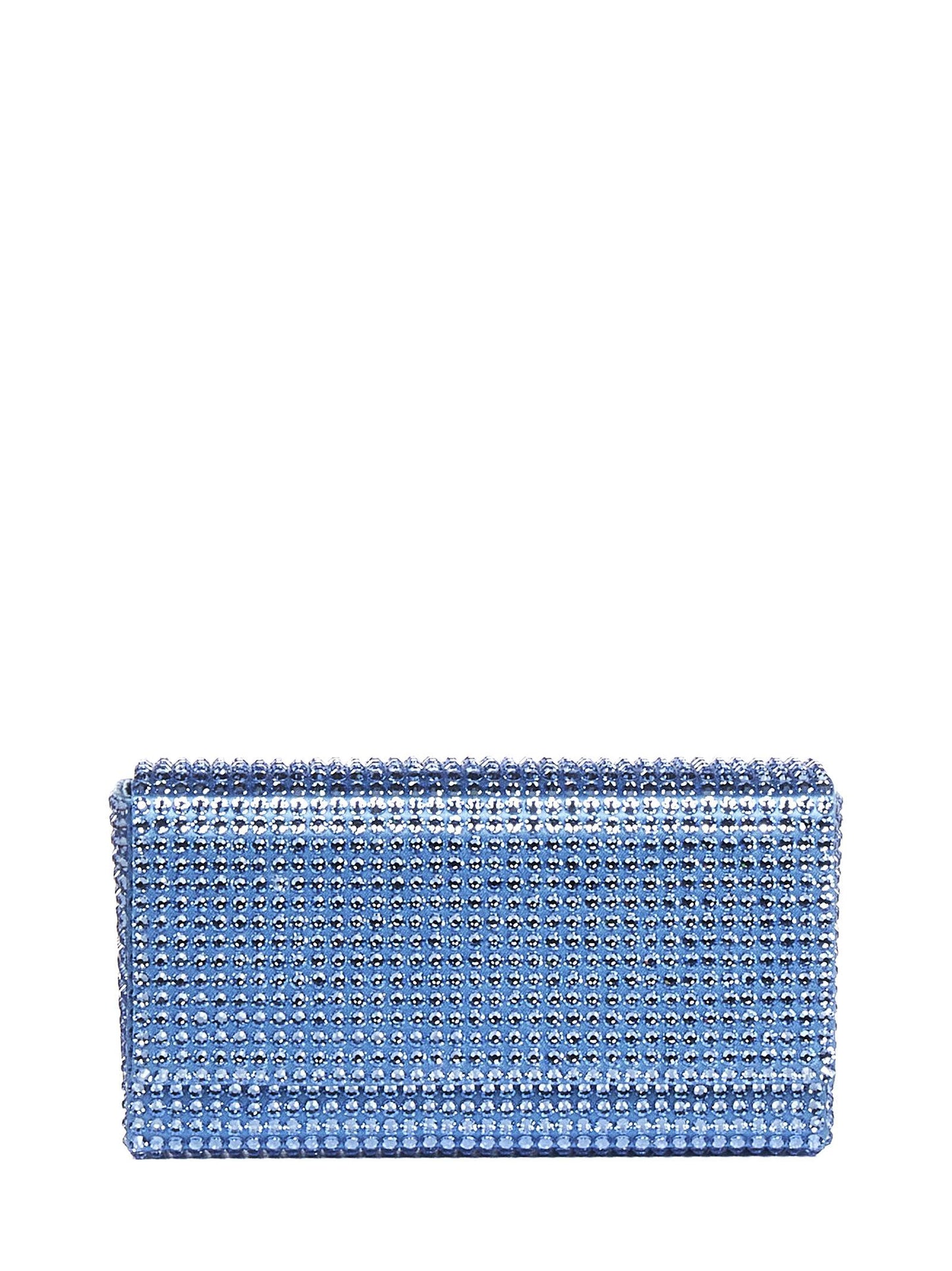 Clutch SUPER AMINI PALOMA Amina Muaddi SUPERAMINIPALOMA BLUE Amina Muaddi 
