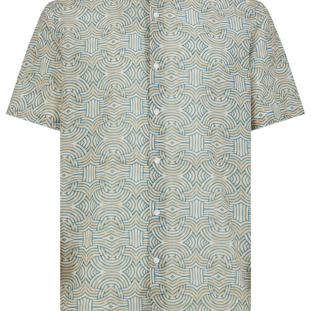 Camicia Gazzarrini x Michele Franzese CE290G BEIGE Gazzarrini x Michele Franzese 