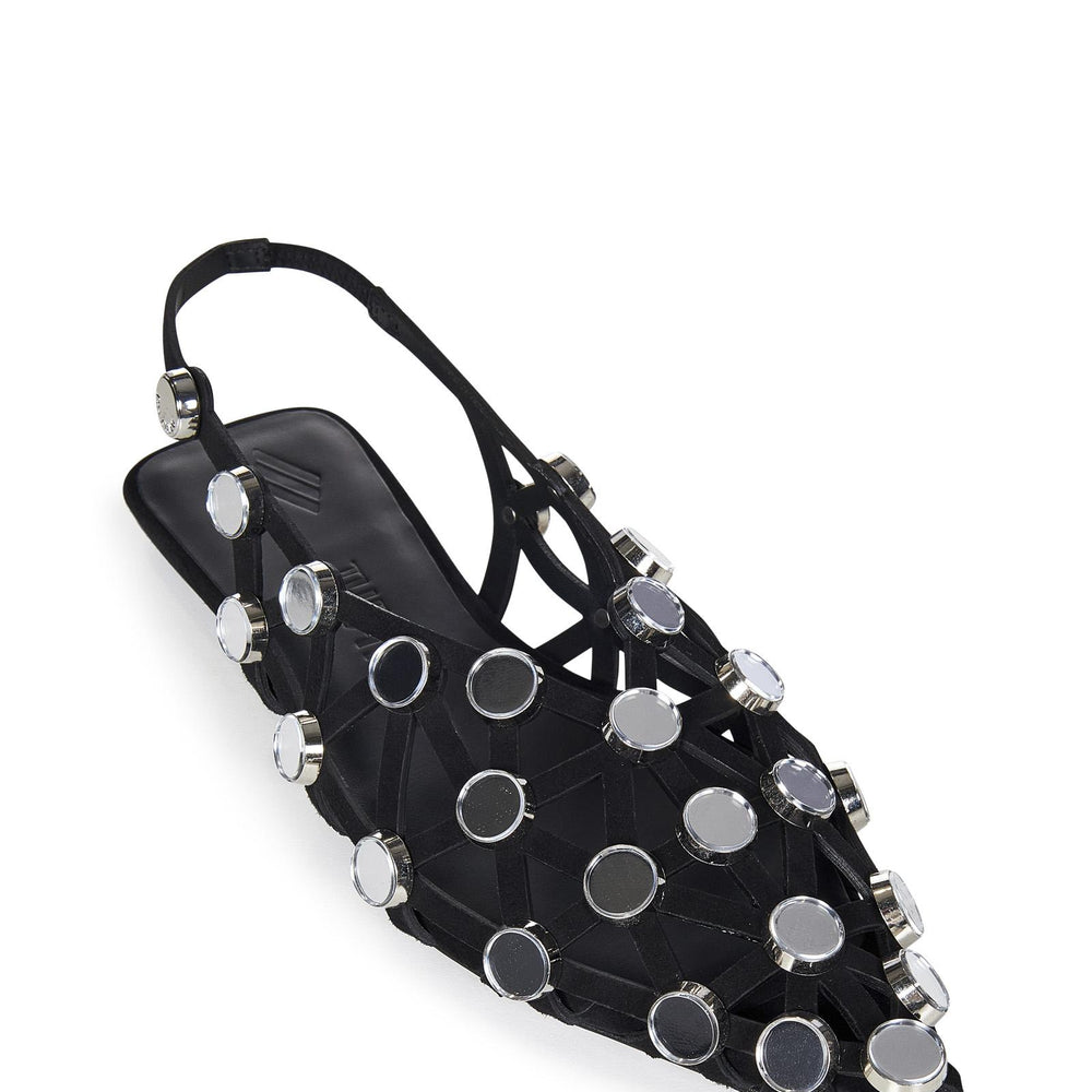
                  
                    Ballerine "Grid" The Attico 246WSH00801 100 The Attico 
                  
                