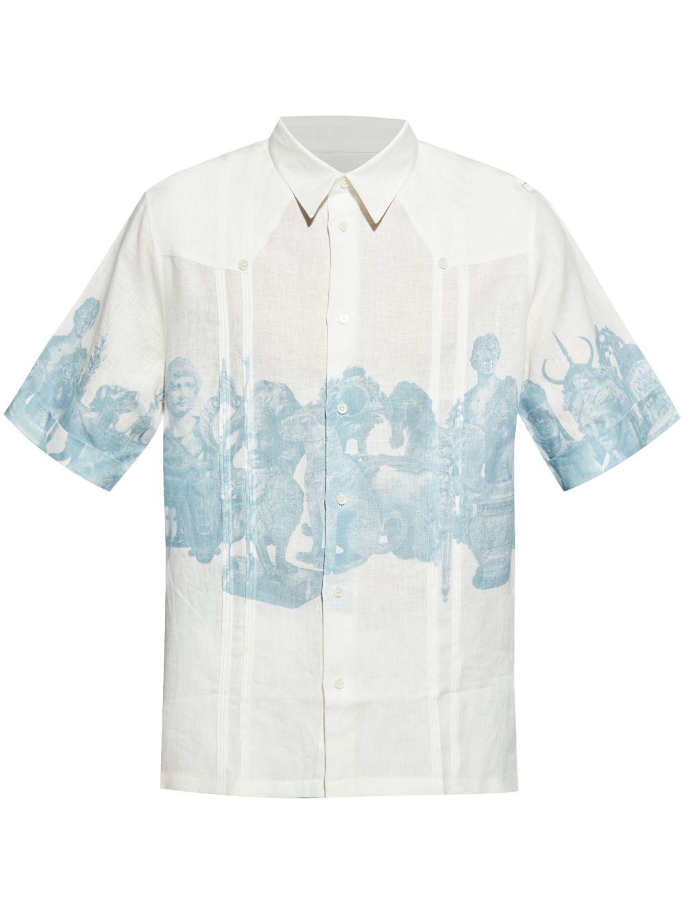 Camicia Givenchy BM612H15WA 490 Givenchy 