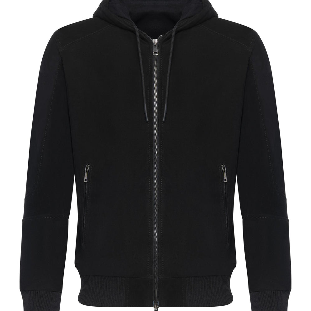 Giubbino modello Bugatti Franzese Napoli DF866 NERO Franzese Collection Pronta Sartoria 