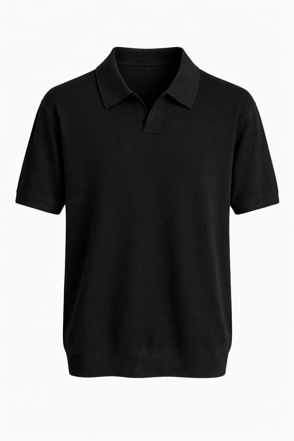 Polo modello Gossip Franzese Napoli MA8352 NERO Franzese Collection Pronta Sartoria 