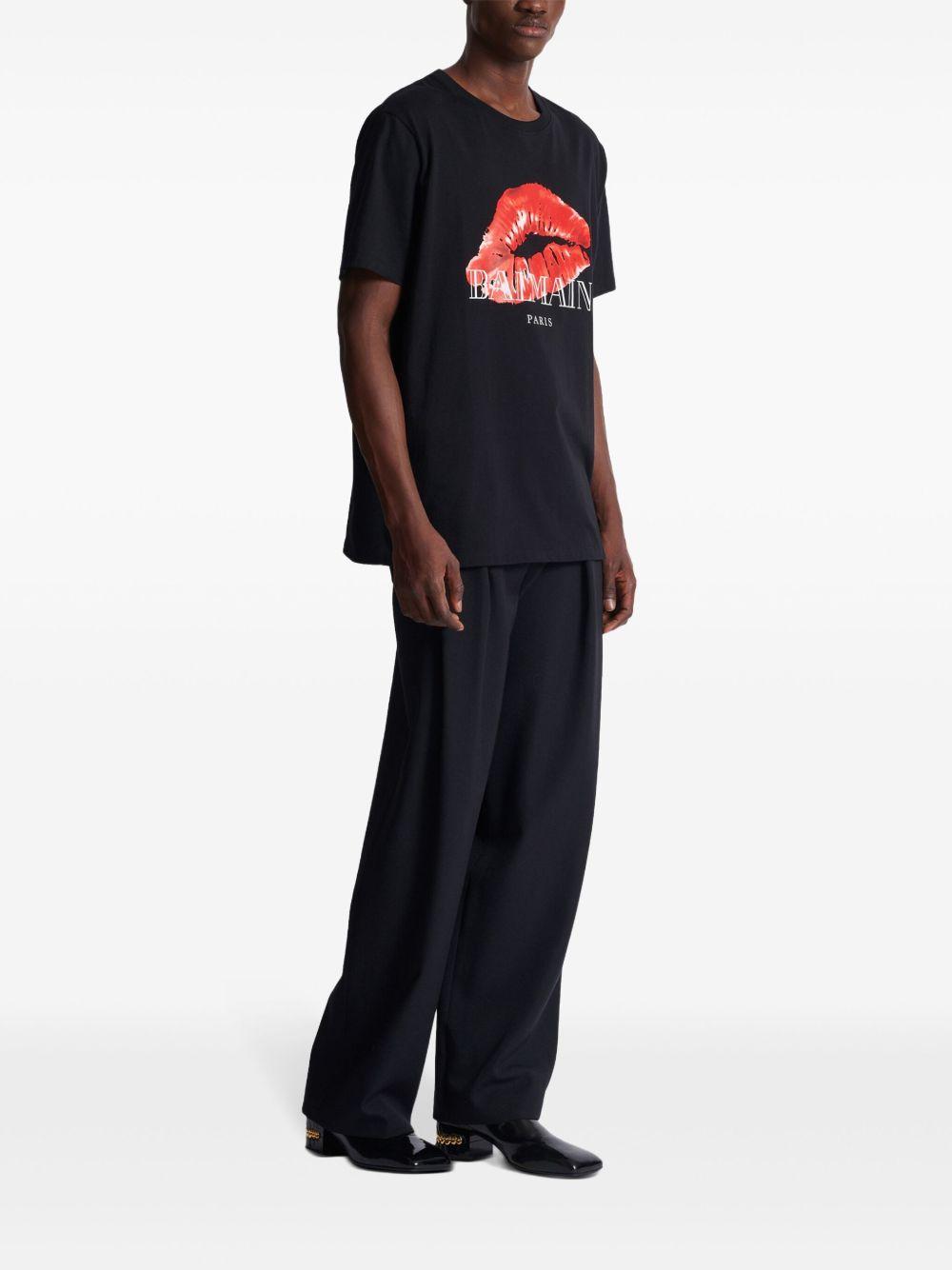 T-shirt Balmain Paris DH0EG010GE10 EBL Balmain Paris 