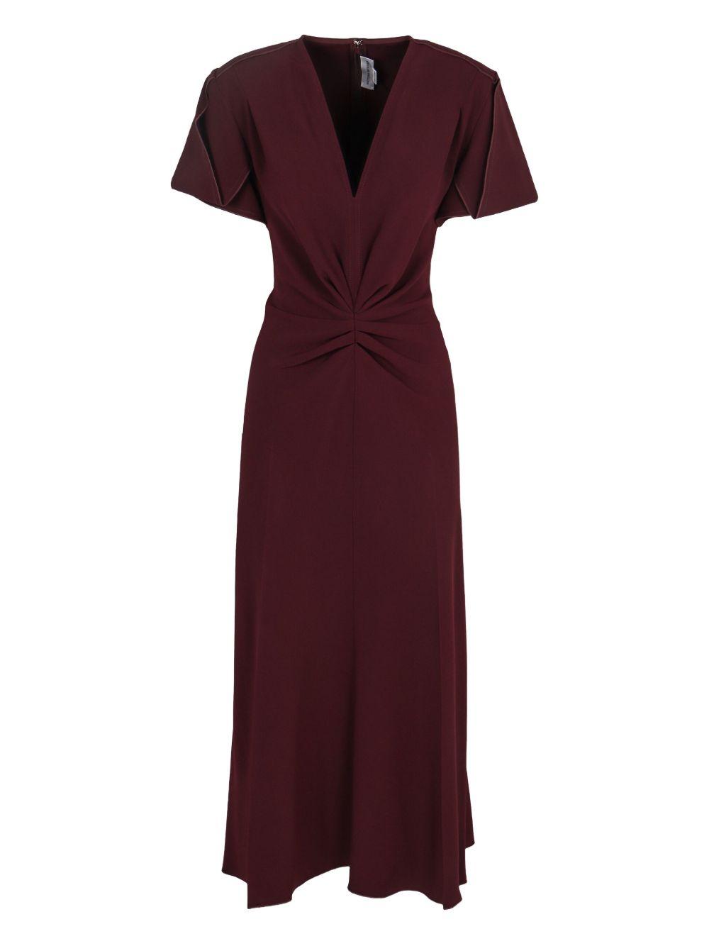 Abito Victoria Beckham 1425WDR005195B MERLOT Victoria Beckham 