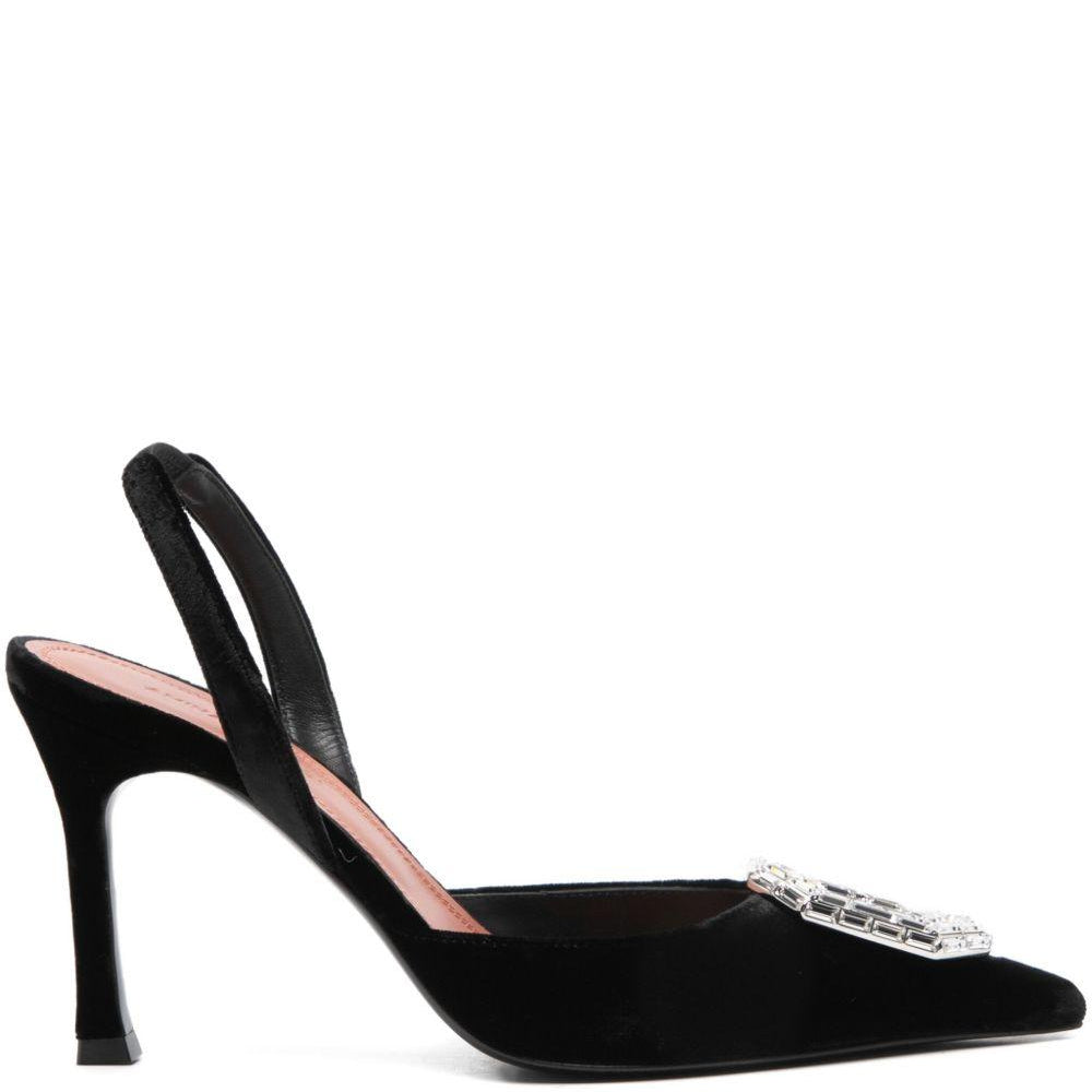 
                  
                    Décolleté CAMELIA SLINGBACK Amina Muaddi CAMELIASLINGVELVET90 BLACK Amina Muaddi 
                  
                