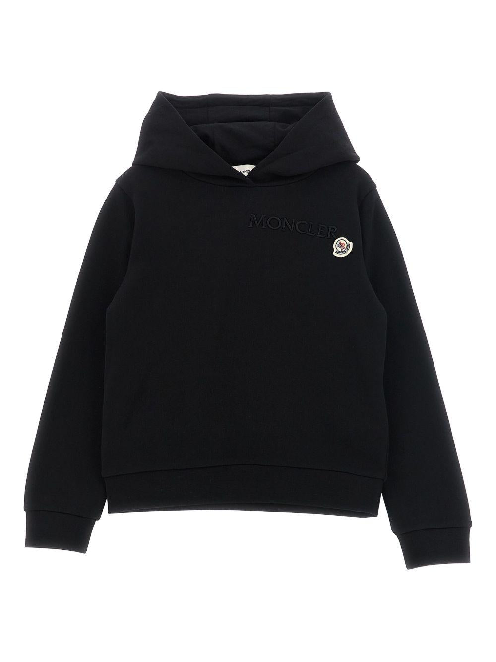Felpa Moncler Enfant K29548G00015899PS 999 Moncler Enfant 