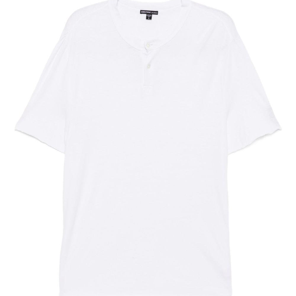 T-shirt Slub James Perse MJD3783 WHT James Perse 