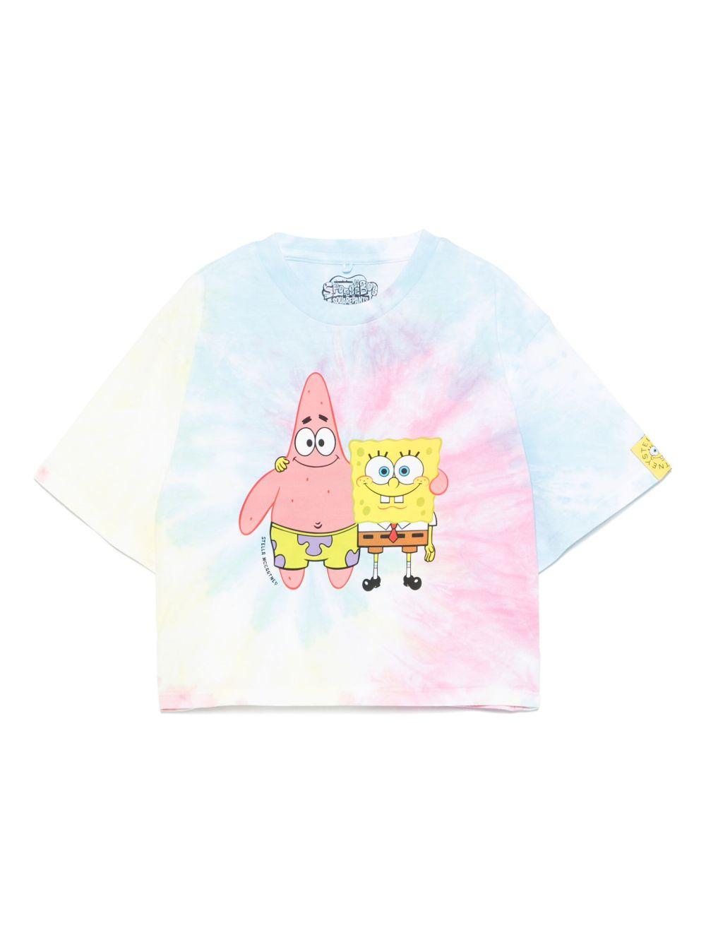 T-shirt Spongebob x Stella McCartney Junior TW8D41Z2817 999 Stella McCartney Junior 