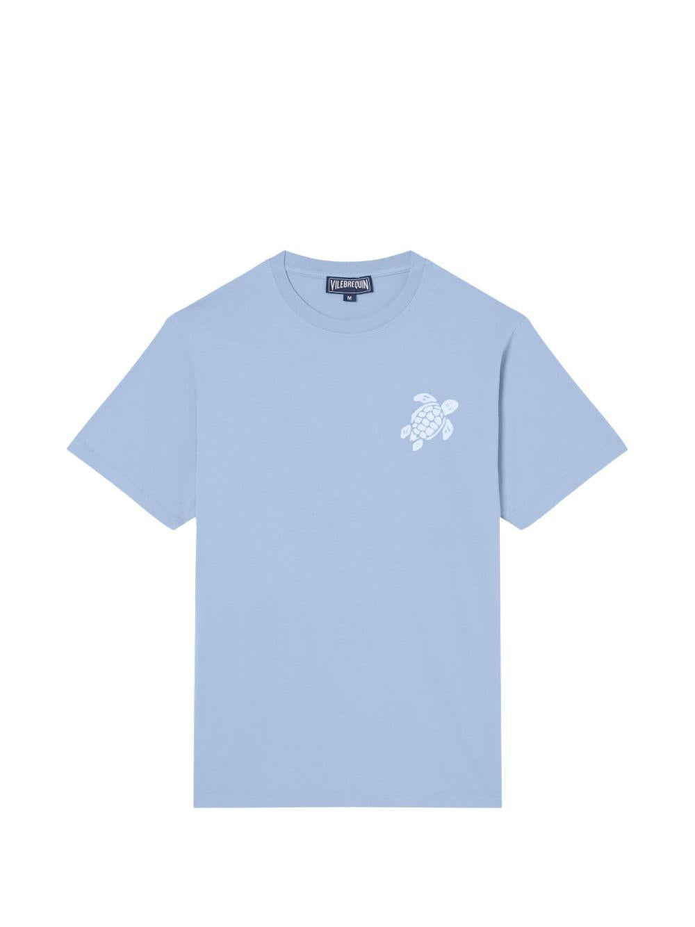 T-shirt Big Turtle Embroidery Vilebrequin PSLCM919 615 Vilebrequin 