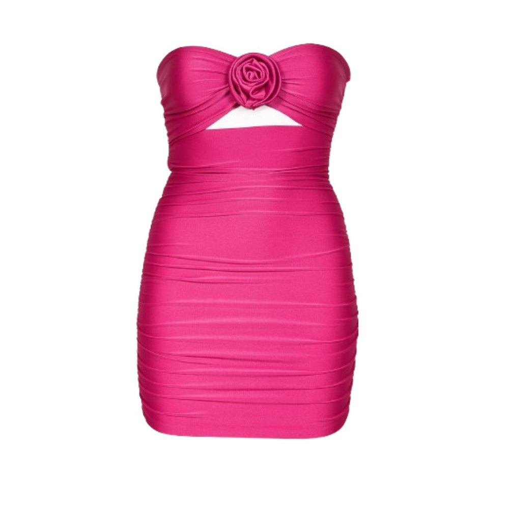 Abito Mini Room76 FRAS25414 FUXIA Room76 