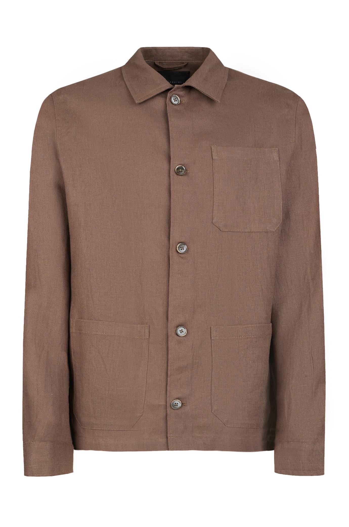 Camicia Gazzarrini x Michele Franzese GAE642G MORO Gazzarrini x Michele Franzese 