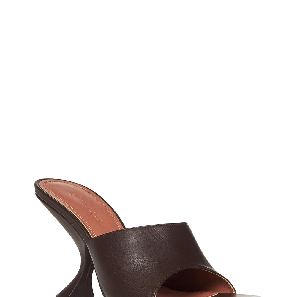 Amina Muaddi TAYLORSLIPPER90COFFEE