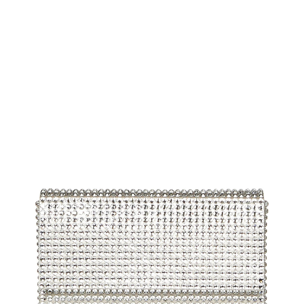 Clucth Paloma Mini Amina Muaddi PALOMAMINI SILVER Amina Muaddi 