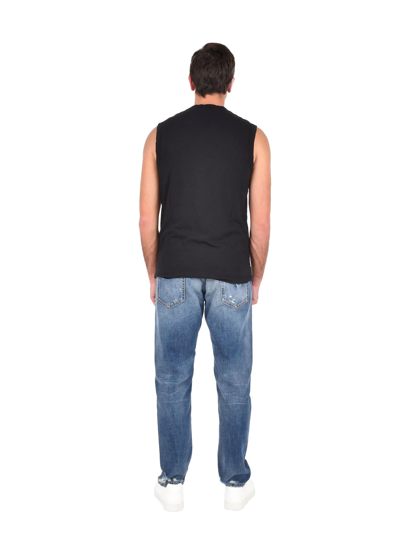 Top LA Muscle James Perse MKJ3632 BLK James Perse 