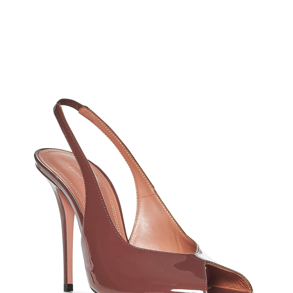 Amina Muaddi KRISTINASLING105CHOCOLATE