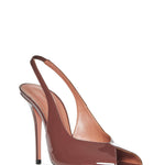 Amina Muaddi KRISTINASLING105CHOCOLATE