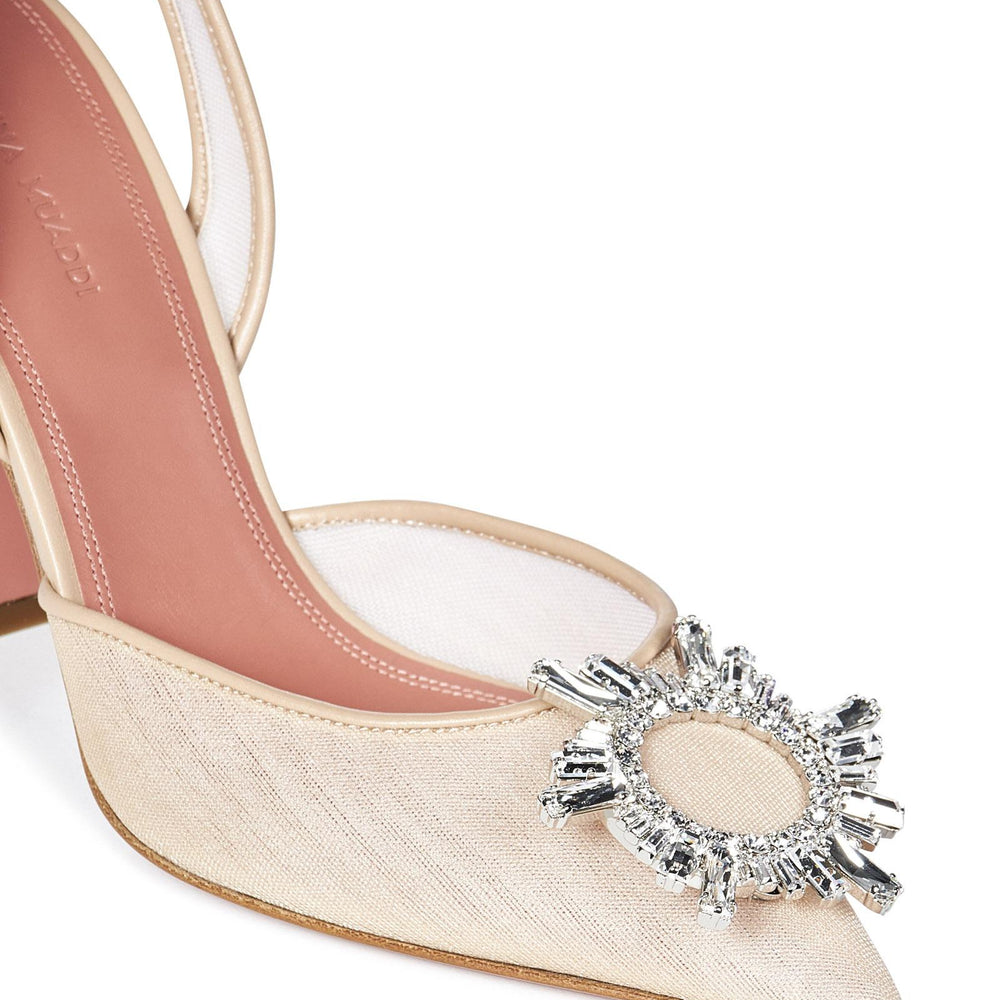 
                  
                    Amina Muaddi BEGUMMESHSLING95BEIGE
                  
                