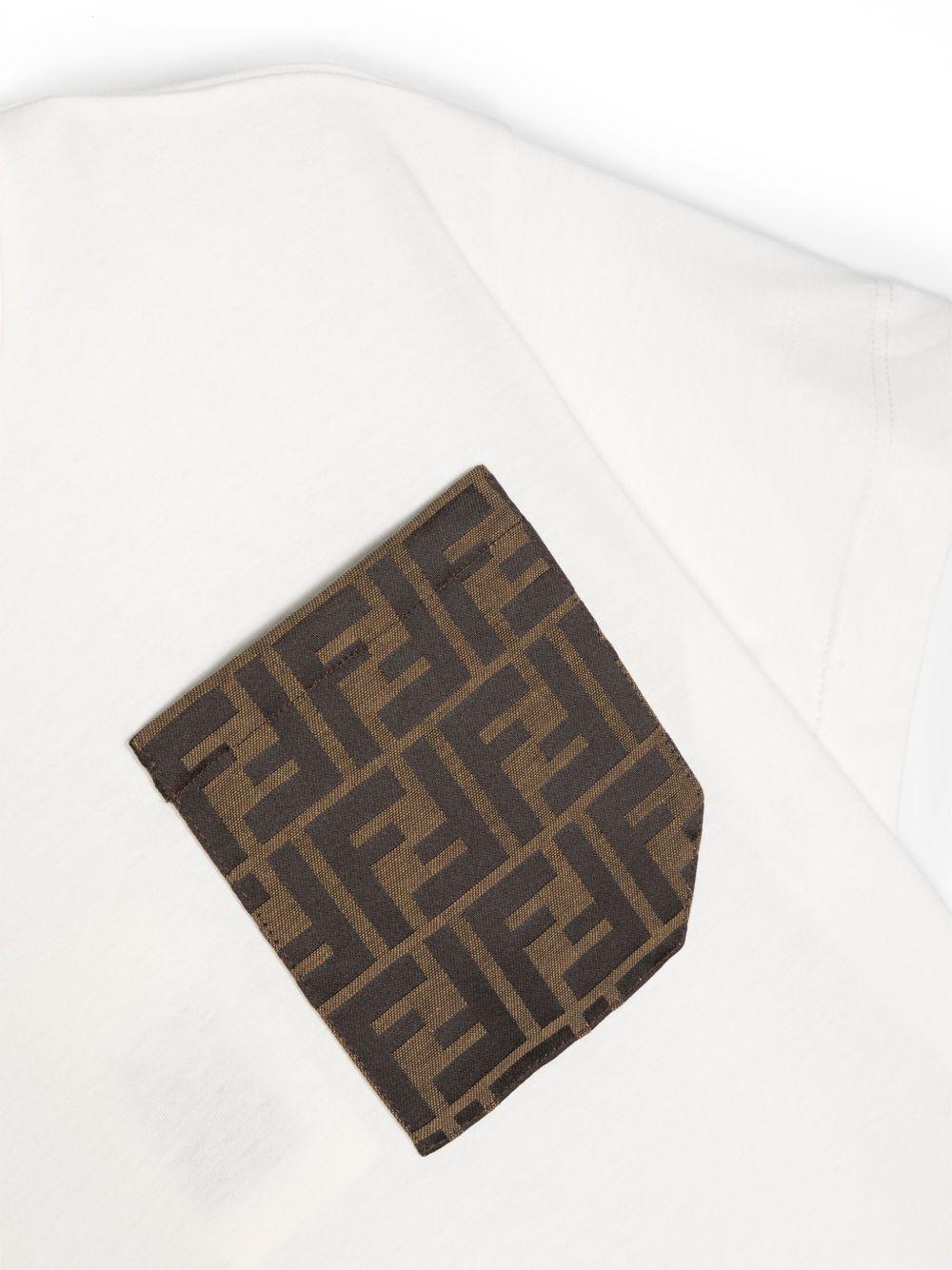 T-shirt Fendi Kids JUI1507AJ F0TU9 Fendi Kids 