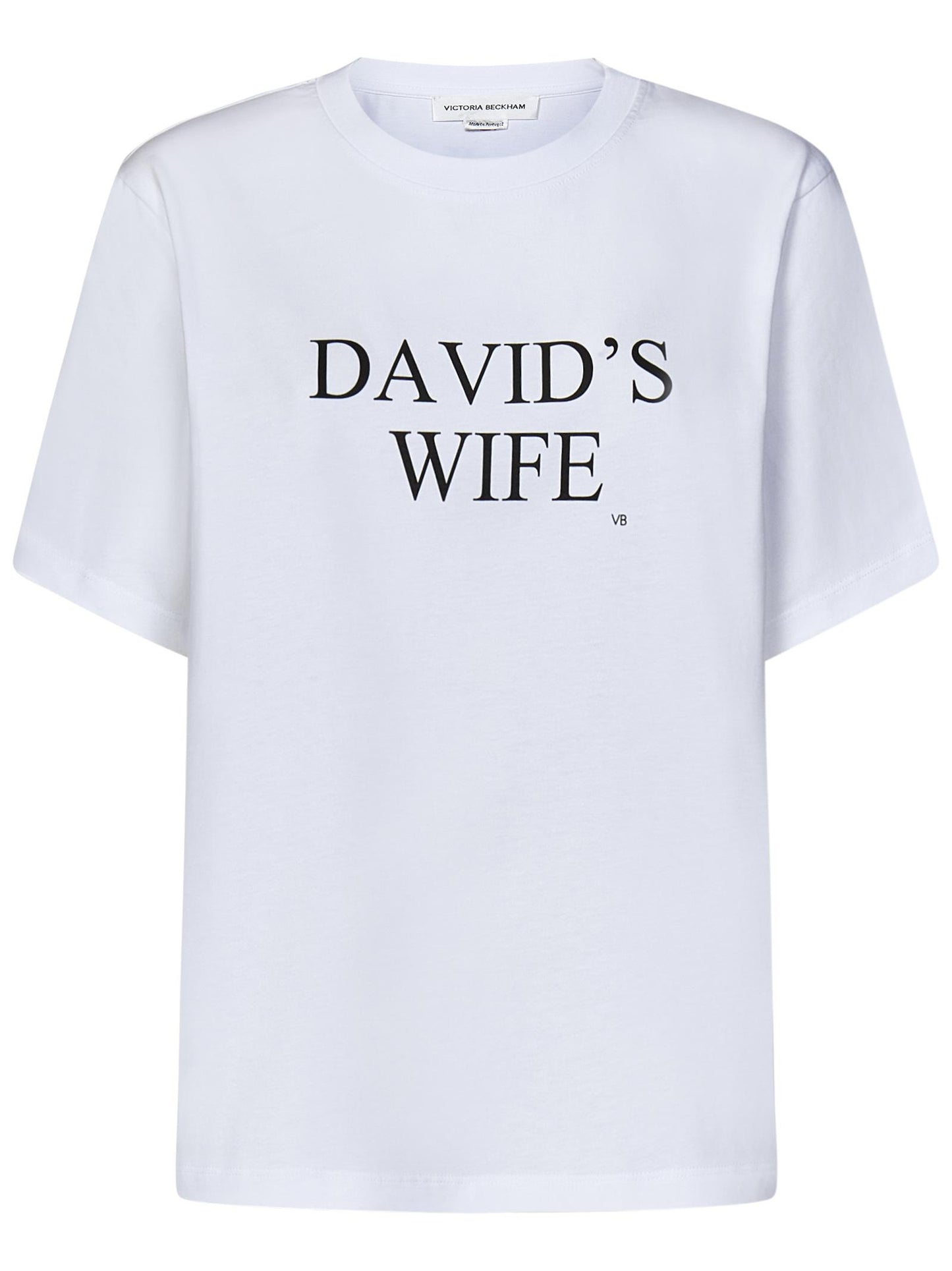 T-shirt Victoria Beckham 1324JTS005886A WHITE Victoria Beckham 