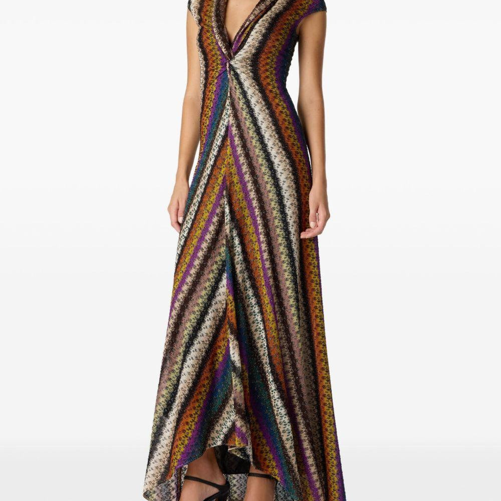 Abito Lungo Missoni DS25WG2EBR012O S72LE Missoni 