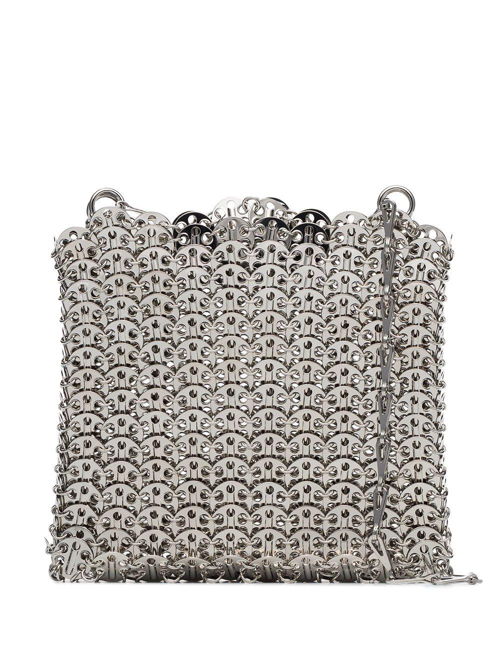 Borsa a spalla ICONIC SILVER 1969 Rabanne 19ESS0007MET001 P040 Rabanne 