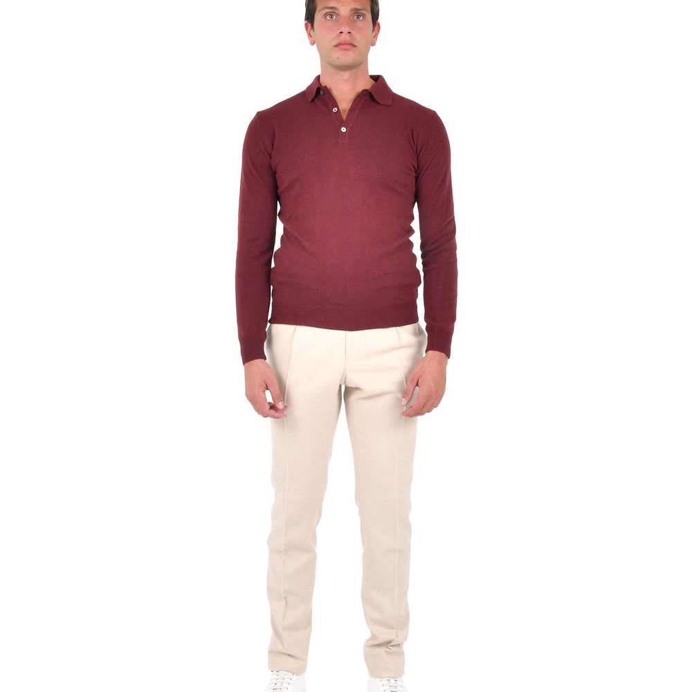 Maglia modello Stefano De Martino Franzese Napoli MA7069W26 BORDO Franzese Collection Pronta Sartoria 