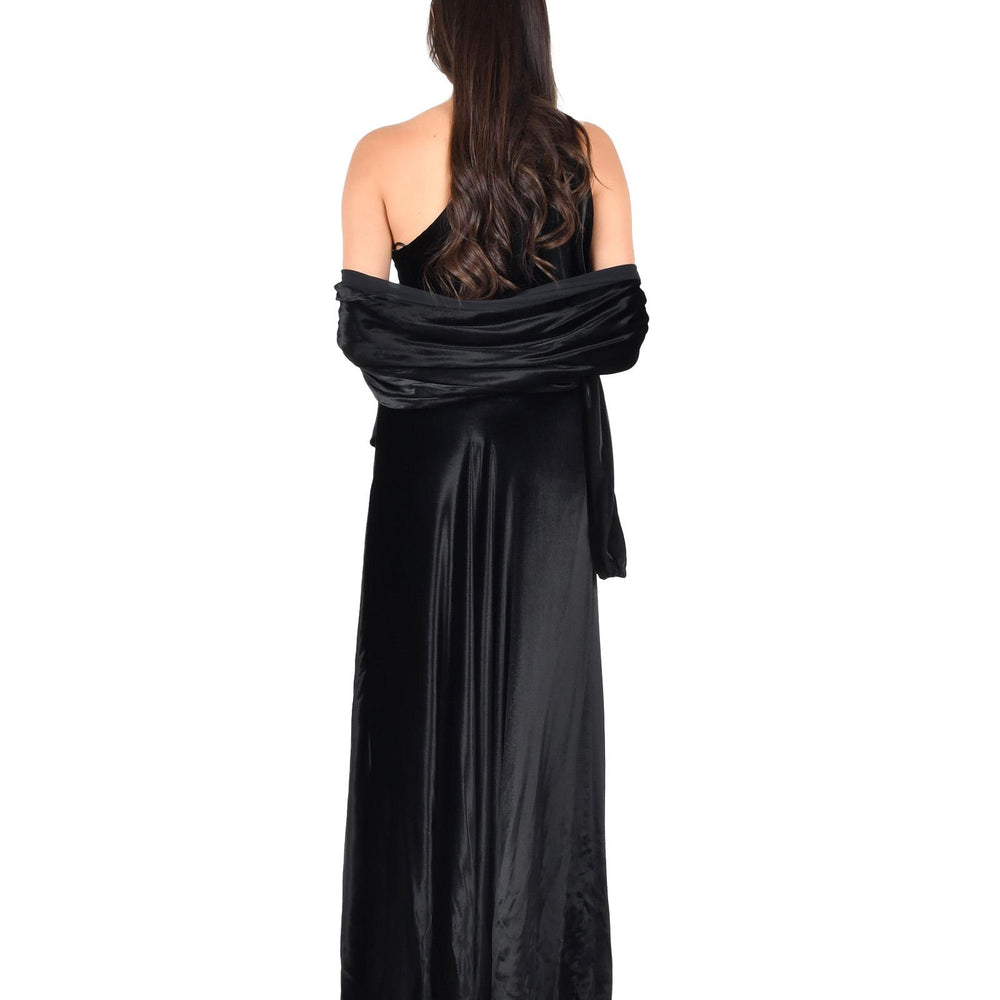Abito Lungo Alberta Ferretti A04166645 0555 Alberta Ferretti 