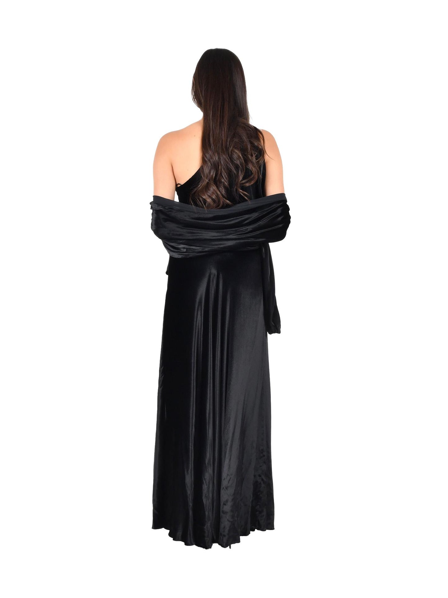 Abito Lungo Alberta Ferretti A04166645 0555 Alberta Ferretti 