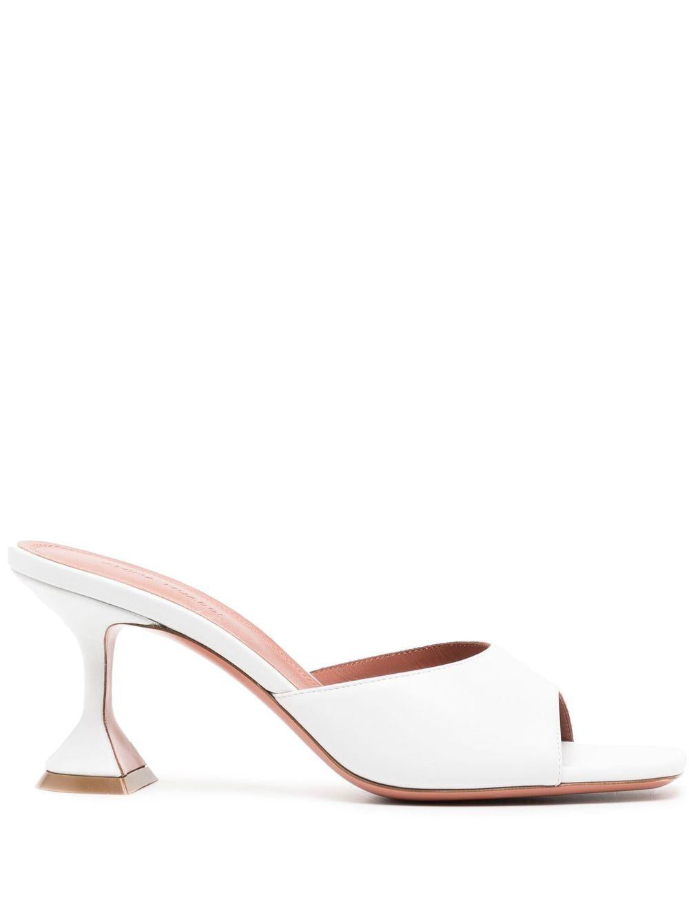 Sandali Lupita Slipper 70 Amina Muaddi <BR/> LUPITASLIPPER70 WHITE Amina Muaddi 