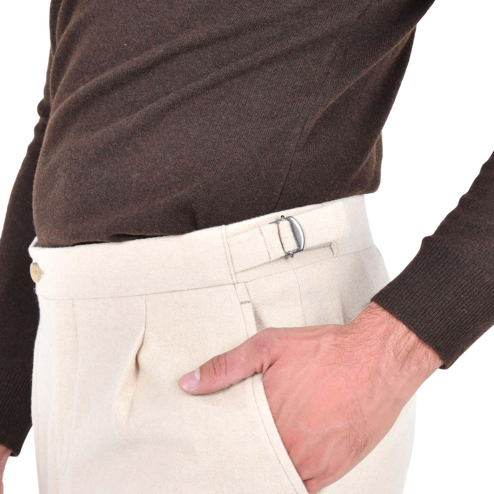 
                  
                    Pantaloni modello Agente 007 Franzese Napoli 4CP89AUTXMUNUI 11 Franzese Collection Pronta Sartoria 
                  
                