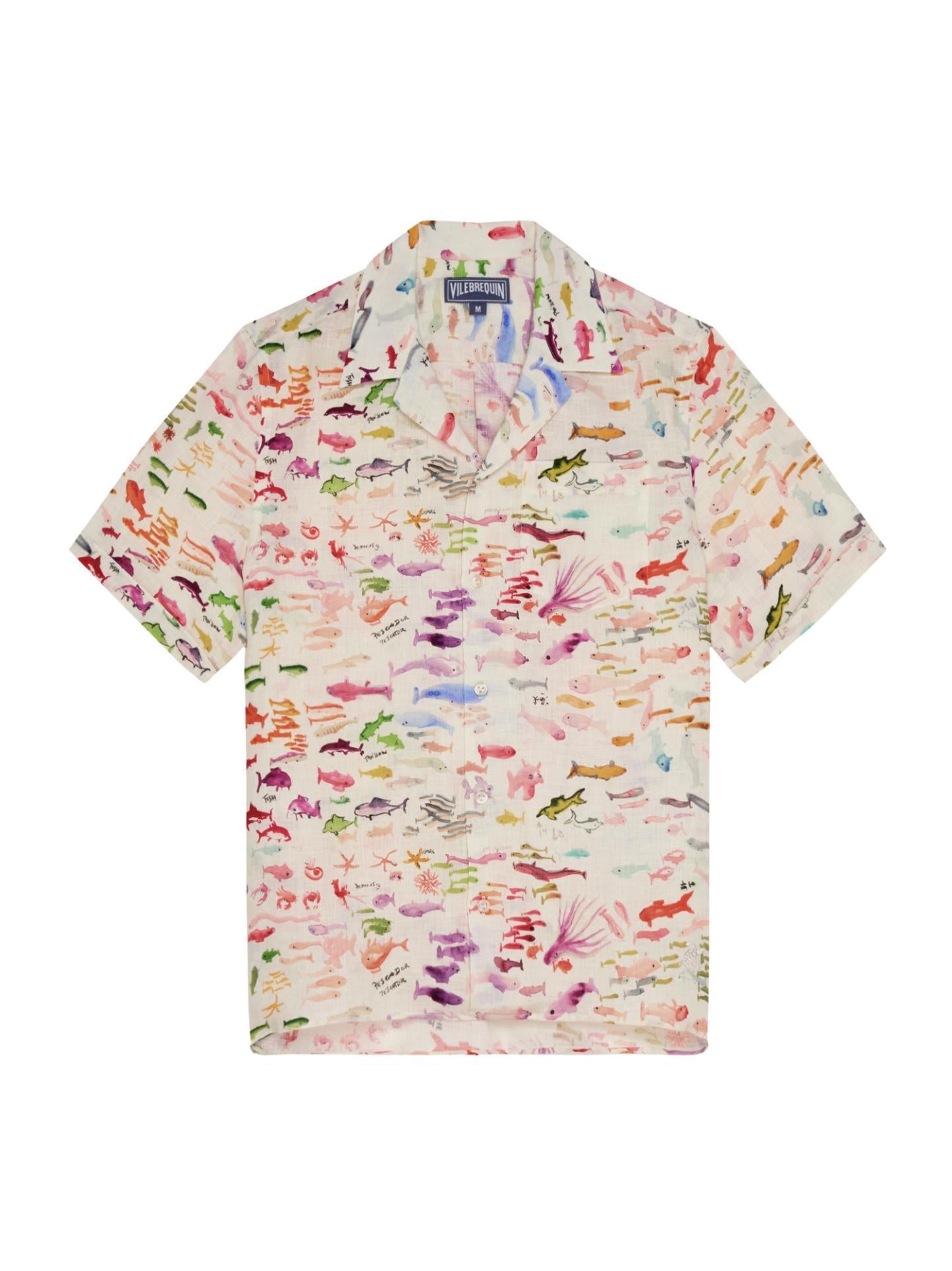 Camicia Vilebrequin HAREU228 004 Vilebrequin 