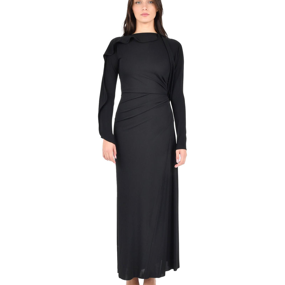 Abito Lungo Victoria Beckham 1425WDR006960A BLACK Victoria Beckham 