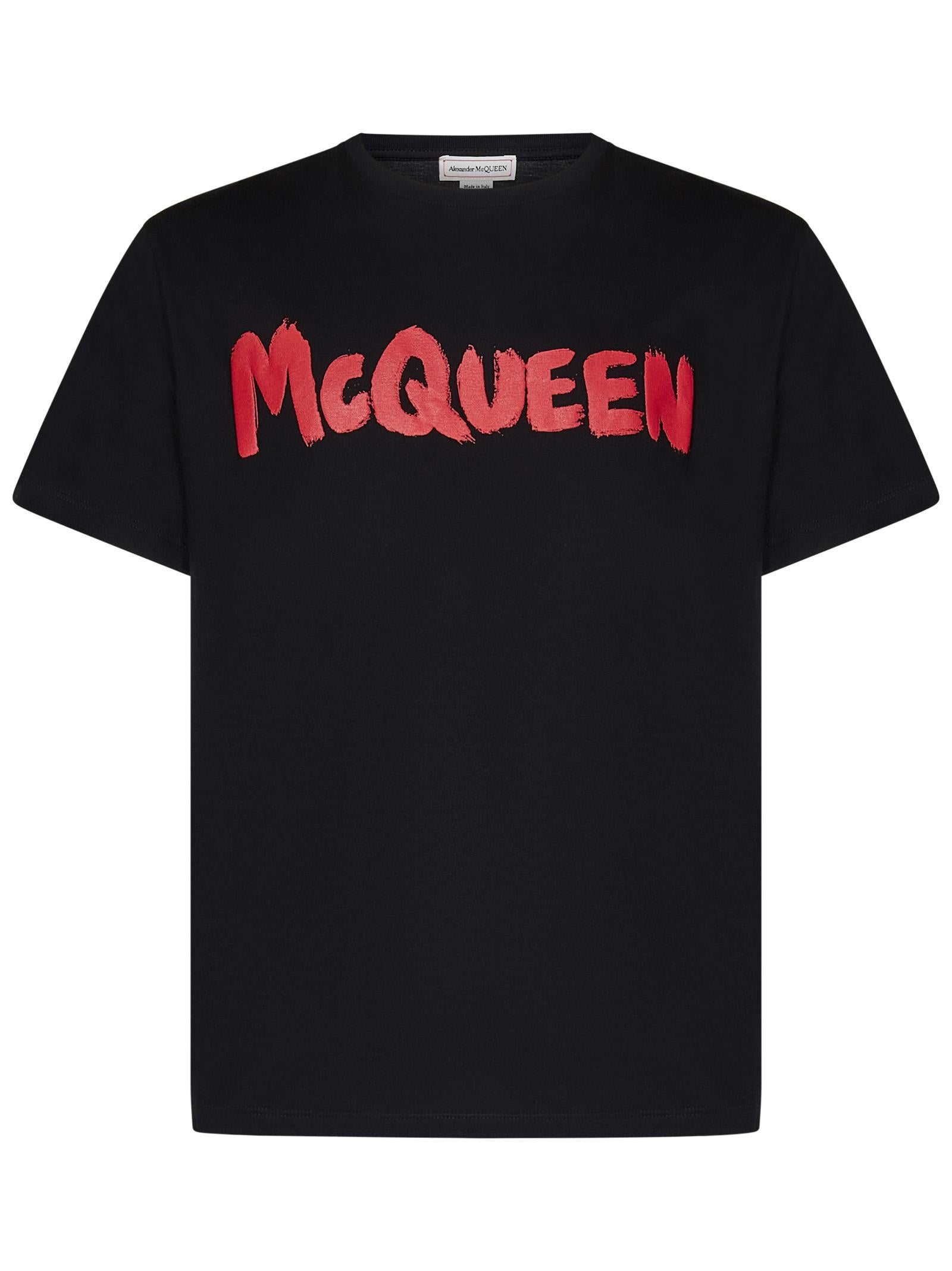 McQueen Graffiti Alexander McQueen T-shirt – Michele Franzese McQueen Graffiti Alexander McQueen T-shirt – Michele Franzese