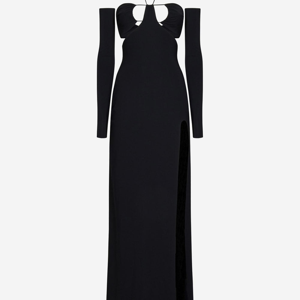 Abito Lungo LEA Amazuìn <BR/> 05LEAUDB DEEPBLACK Amazuìn 