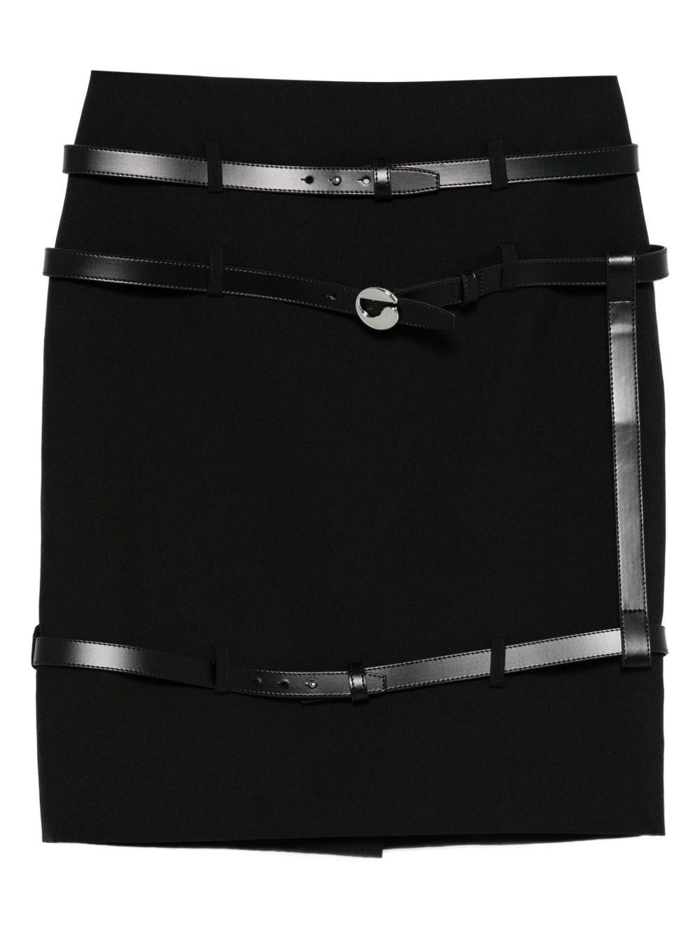 Minigonna Multi Belt Coperni COPJ95F3004 BLK Coperni 