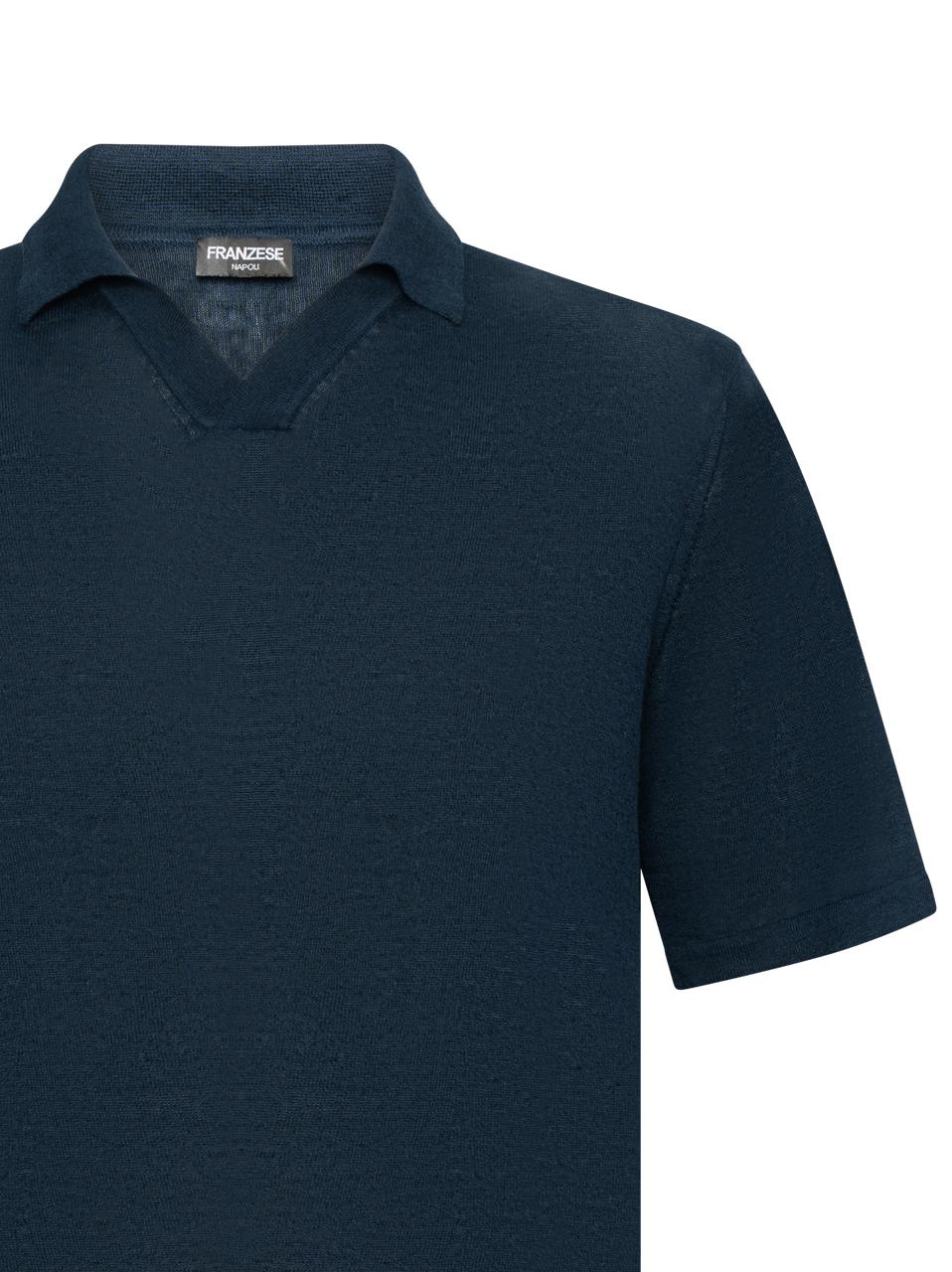 Polo modello Sal Da Vinci Franzese Napoli AU5093B 1001 Franzese Collection Pronta Sartoria 