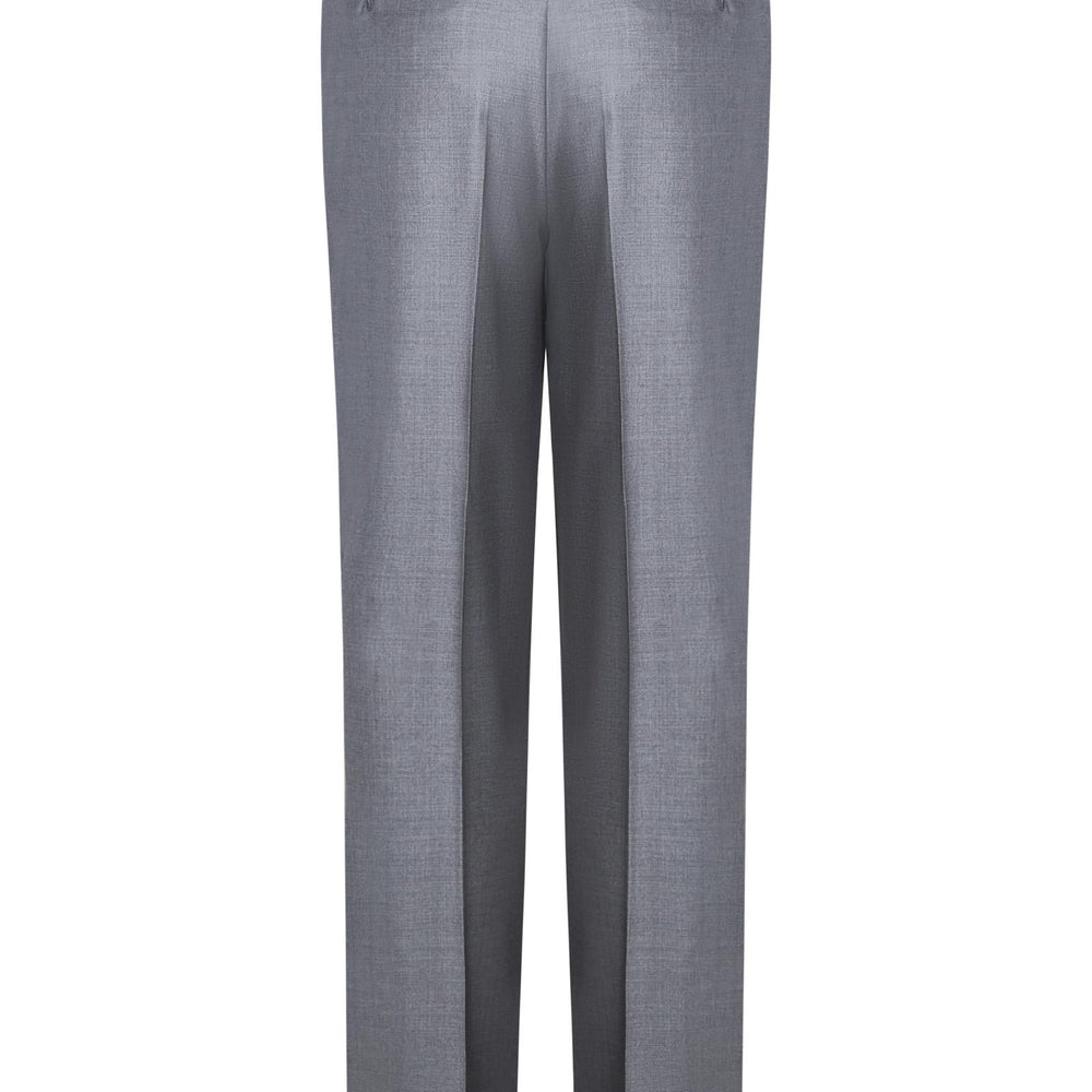 Franzese Napoli Capri model Trousers<BR/> FCT1456 GRIGIO Franzese Collection Pronta Sartoria 