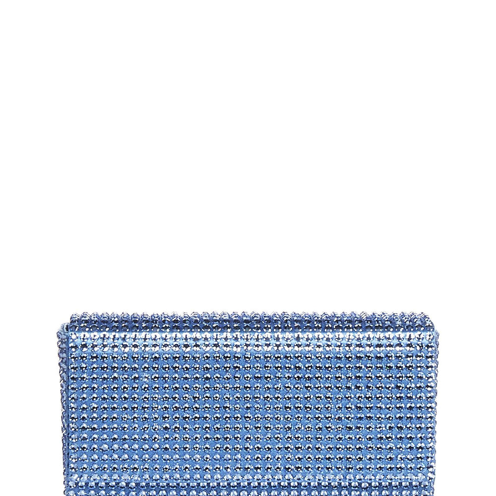 Clutch SUPER AMINI PALOMA Amina Muaddi SUPERAMINIPALOMA BLUE Amina Muaddi 