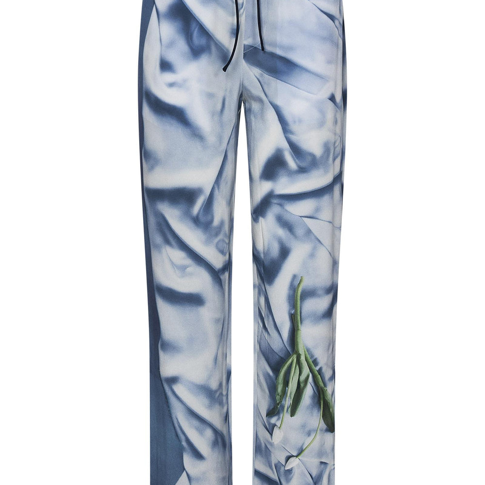 Pantaloni Victoria Beckham 1125WTR006041B SATIN Victoria Beckham 
