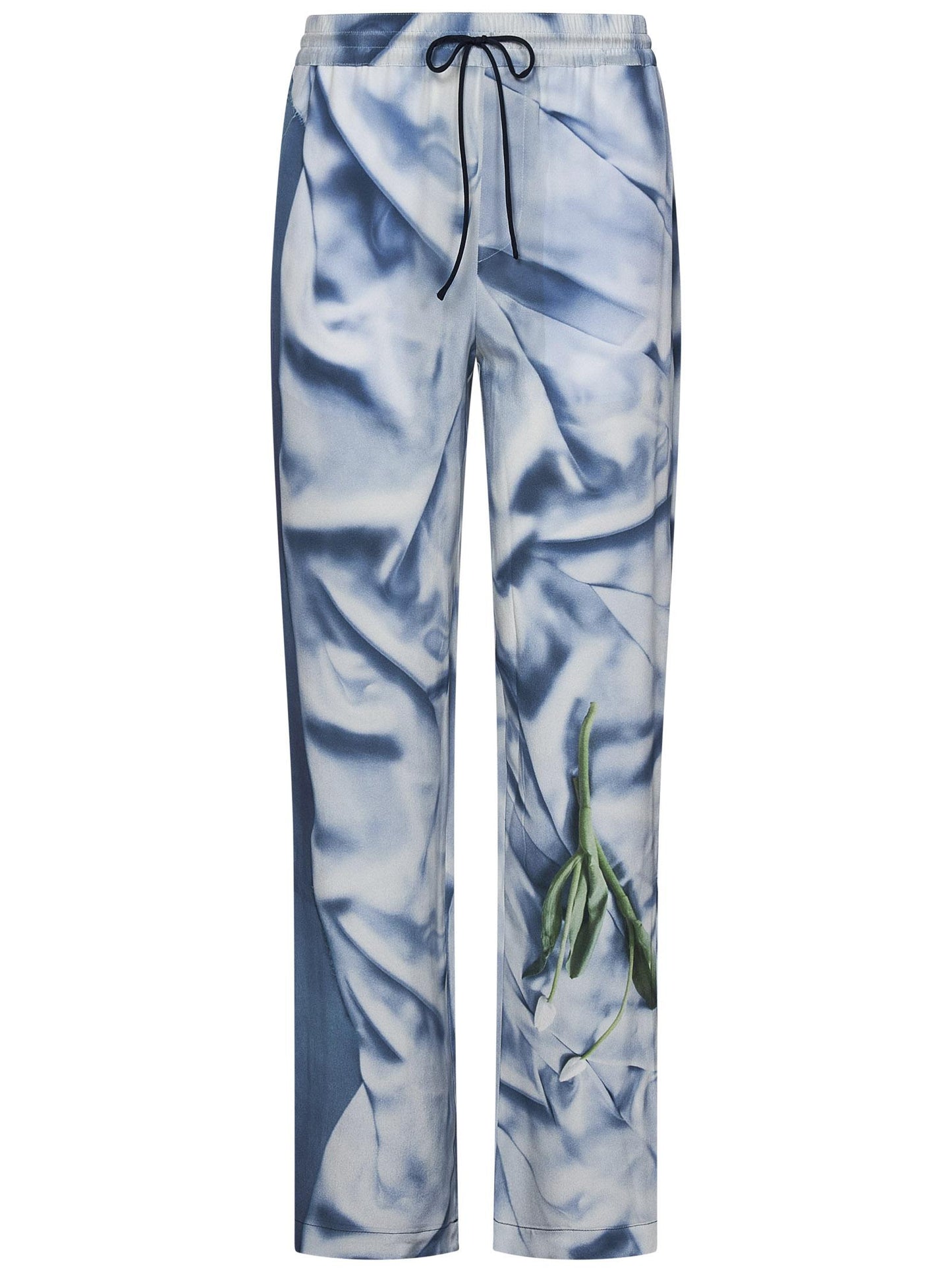 Pantaloni Victoria Beckham 1125WTR006041B SATIN Victoria Beckham 