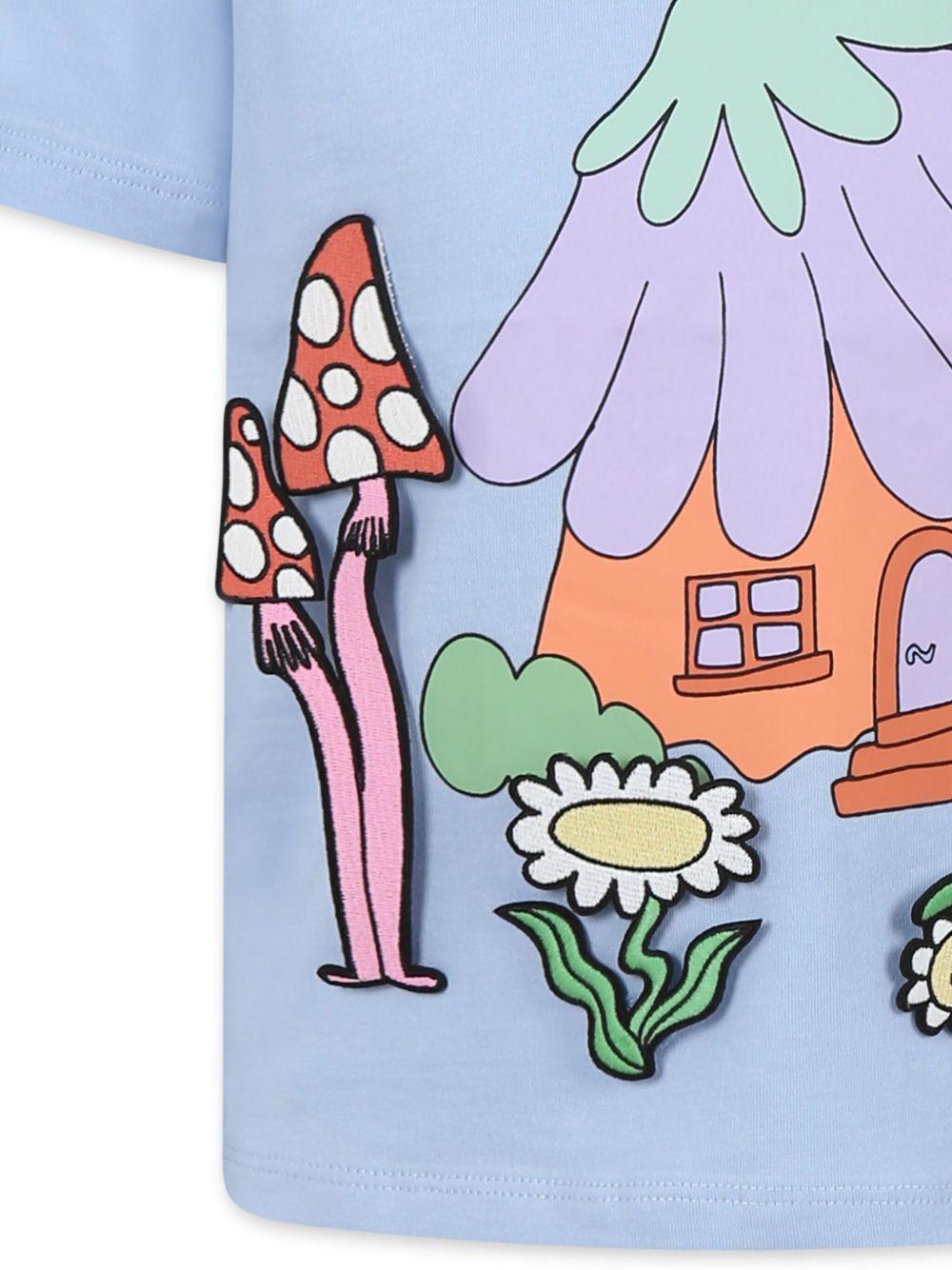 T-shirt Stella McCartney Junior TW8A51Z0434 652 Stella McCartney Junior 