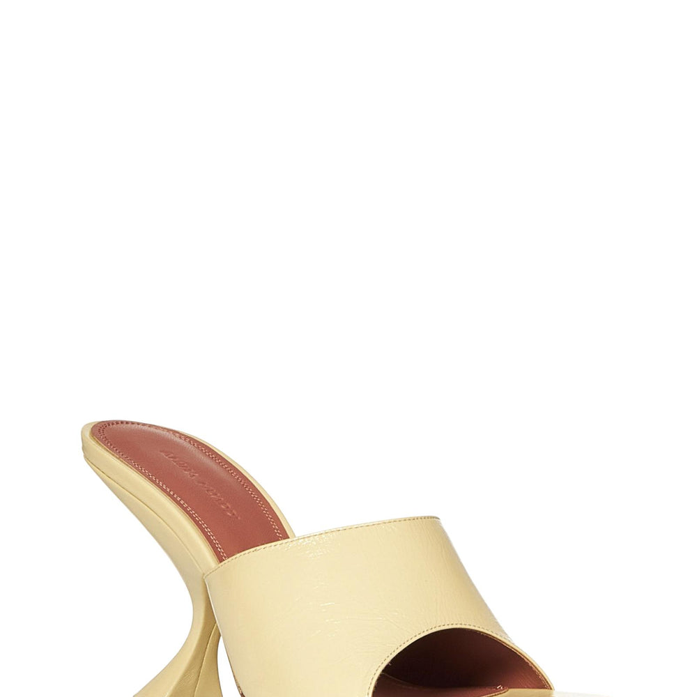 Amina Muaddi TAYLORSLIPPER90PATENTSAND