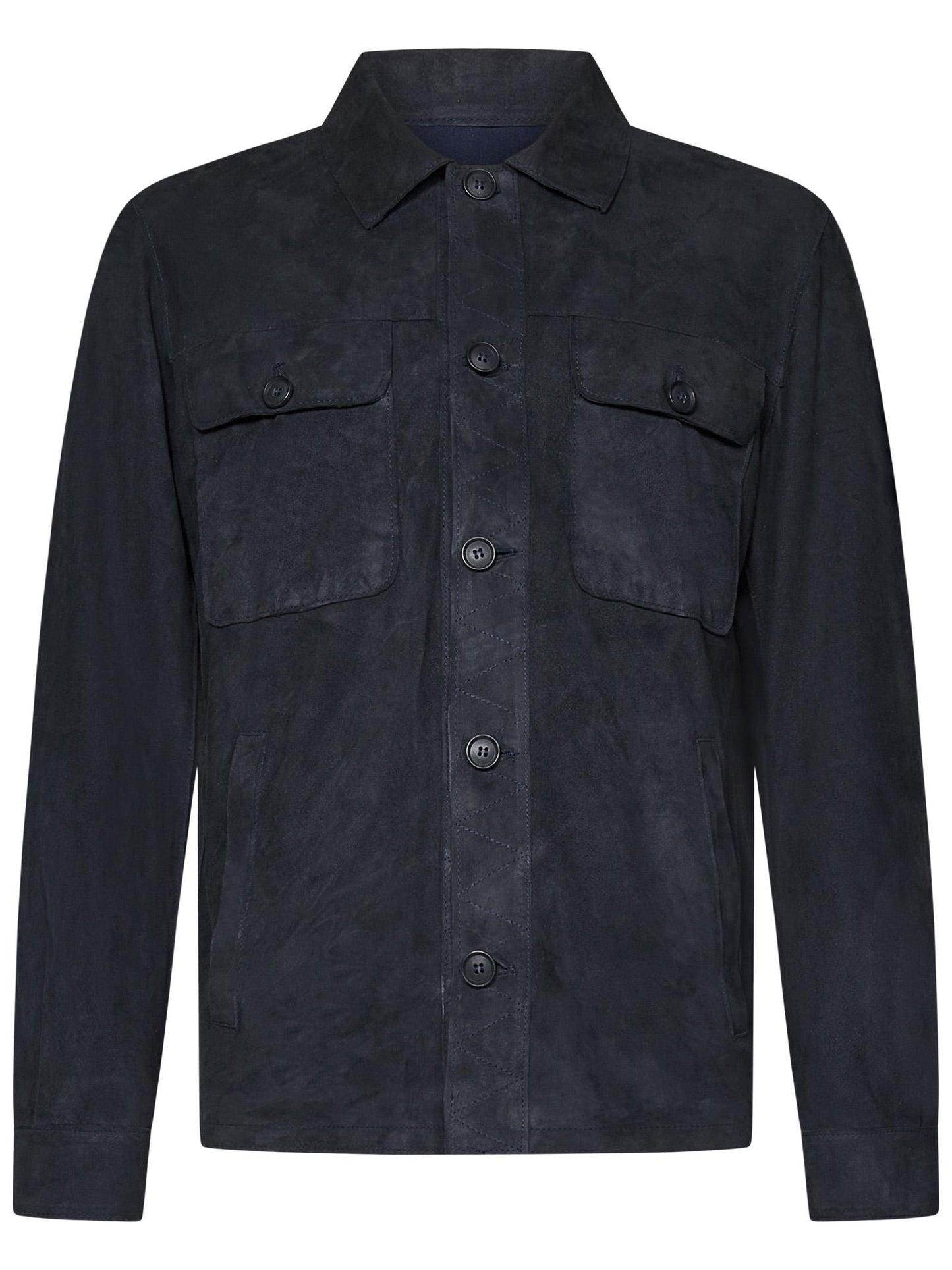 Giubbino modello Brad Pitt Franzese Napoli DF887CMA DEEPBLU Franzese Collection Pronta Sartoria 