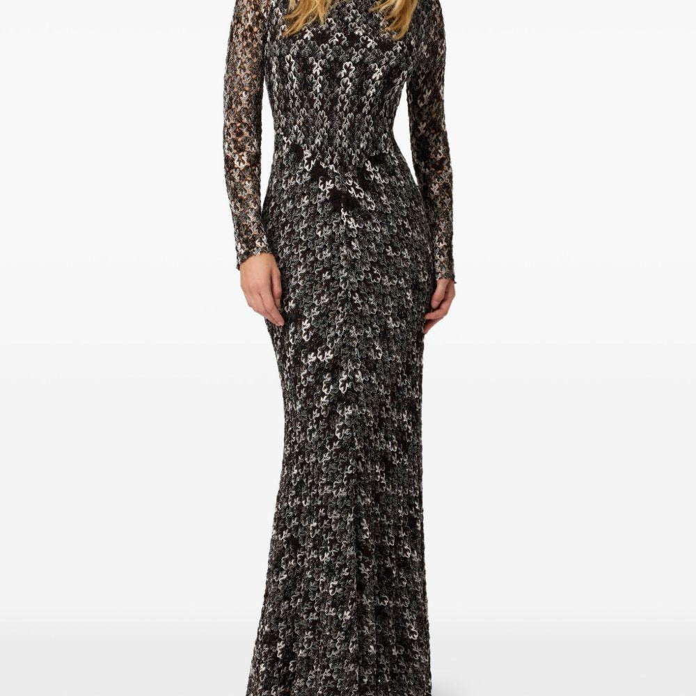 Abito Lungo Missoni DS25WG21BR012H S80DP Missoni 