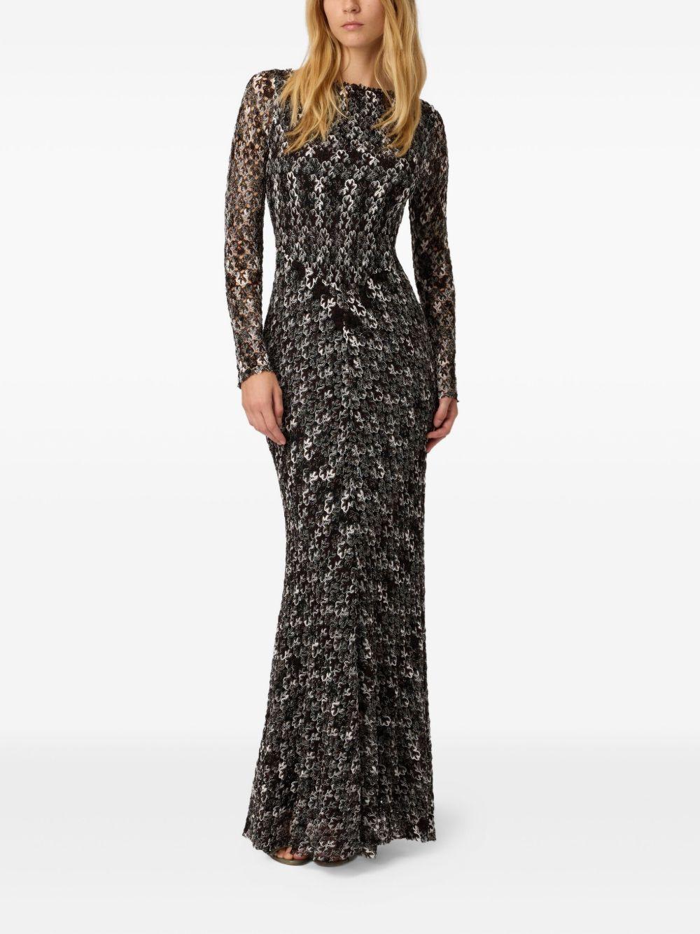 Abito Lungo Missoni DS25WG21BR012H S80DP Missoni 