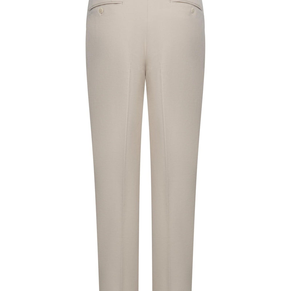 Pantaloni modello Stefano De Martino Franzese Napoli FRW25452 BEIGE Franzese Collection Pronta Sartoria 
